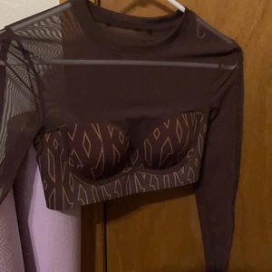 Ivy park/icy park crop top